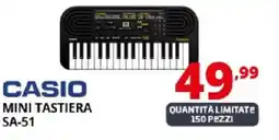 Comet CASIO MINI TASTIERA SA-51 offerta