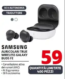 Comet Samsung auricolari true wireless galaxy buds fe offerta
