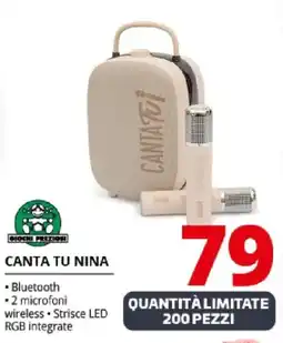 Comet Canta tu nina offerta