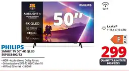 Comet PHILIPS SMART TV 50" 4K QLED 50PUS8400/12 offerta