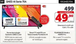 Comet LG QNED AI Serie 70A 55QNED70A offerta