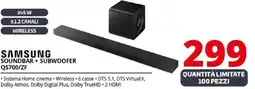 Comet SAMSUNG SOUNDBAR + SUBWOOFER FQS700/ZF offerta