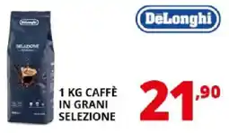 Comet Delonghi caffè in grani selezione offerta