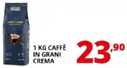 Comet Delonghi caffè in grani crema offerta