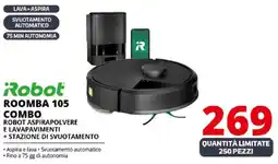 Comet Robot aspirapolvere e lavapavimenti + stazione di svuotamento offerta