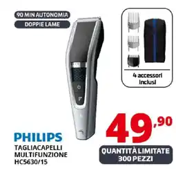 Comet PHILIPS TAGLIACAPELLI MULTIFUNZIONE HC5630/15 offerta