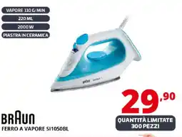 Comet BRAUN FERRO A VAPORE SI1050BL offerta