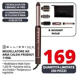 Comet BELLISS SSIMA MODELLATORE AD ARIA CALDA PRODIGY 11956 offerta
