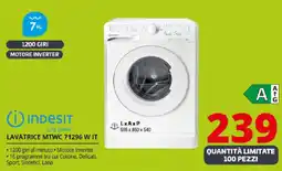 Comet INDESIT LAVATRICE MTWC 71296 W IT offerta