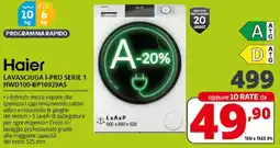 Comet Haier LAVASCIUGA I-PRO SERIE 1 HWD100-BP16929AS offerta