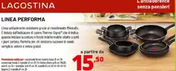 Comet Lagostina linea performa offerta
