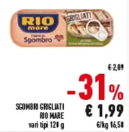 Conad Superstore Sgombri grigliati RIO MARE offerta