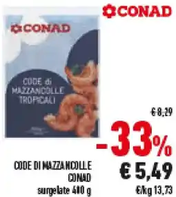 Conad Superstore Code di mazzancolle CONAD offerta
