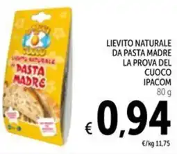 Spazio Conad Lievito naturale da pasta madre la prova del cuoco ipacom offerta
