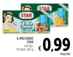 Spazio Conad Il mio dado STAR offerta