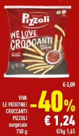 Conad Superstore Viva le patatine! croccanti PIZZOLI offerta
