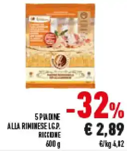 Conad Superstore 5 piadine alla riminese i.g.p. RICCIONE offerta