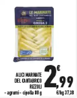 Conad Superstore Alici marinate del cantabrico RIZZOLI offerta