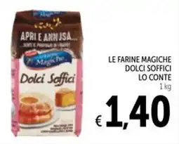 Spazio Conad Le farine magiche dolci soffici lo conte offerta