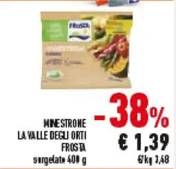Conad Superstore Minestrone la valle degli orti FROSTA offerta