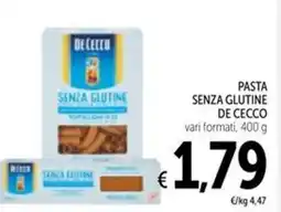 Spazio Conad Pasta senza glutine DE CECCO offerta