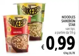Spazio Conad Noodles saikebon STAR offerta
