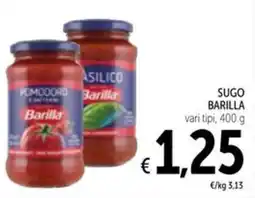 Spazio Conad Sugo BARILLA offerta