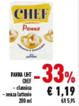 Conad Superstore Panna UHT CHEF offerta