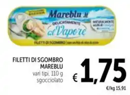 Spazio Conad Filetti di sgombro MAREBLU offerta