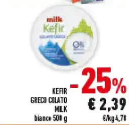 Conad Superstore Kefir greco colato MILK offerta