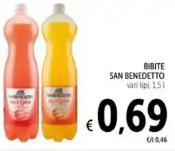 Spazio Conad Bibite SAN BENEDETTO offerta