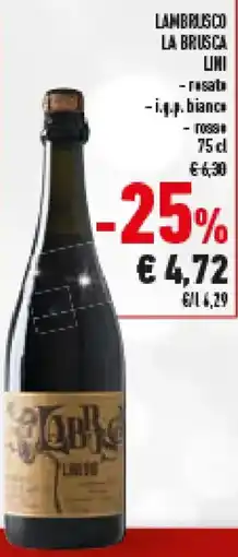 Conad Superstore Lambrusco la brusca LINI offerta
