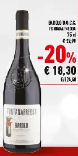 Conad Superstore Barolo d.o.c.g. FONTANAFREDDA offerta
