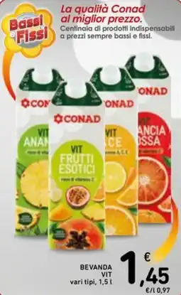 Spazio Conad Conad bevanda vit offerta