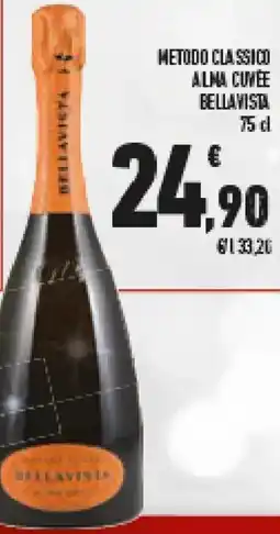 Conad Superstore Metodo classico alma cuvée BELLAVISTA offerta