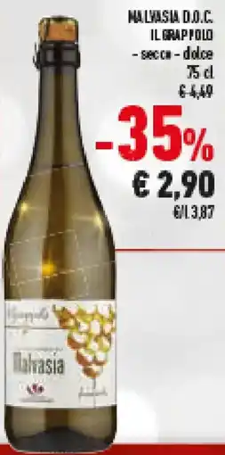 Conad Superstore Malvasia d.o.c. IL GRAPPOLO offerta