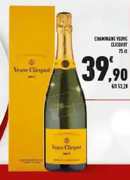 Conad Superstore Champagne VEUVE CLICQUOT offerta