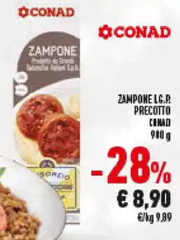 Conad Superstore Zampone lg.p precotto offerta