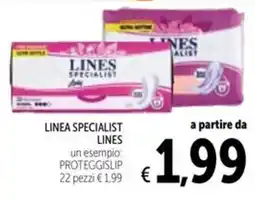 Spazio Conad Lines specialist lines offerta