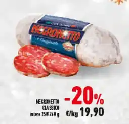 Conad Superstore Negronetto classico offerta