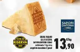 Conad Superstore Grana padano D.O.P. Riserva SAPORI & DINTORNI CONAD offerta
