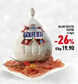 Conad Superstore Salame golfetta GOLFERA offerta