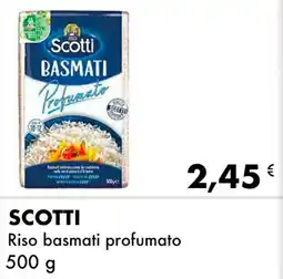 Iper Tosano SCOTTI Riso basmati profumato offerta