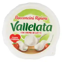 Spazio Conad BOCCONCINI RIPIENI CON CREMA DI LATTE VALLELATA offerta