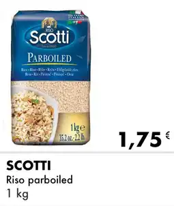 Iper Tosano SCOTTI Riso parboiled offerta