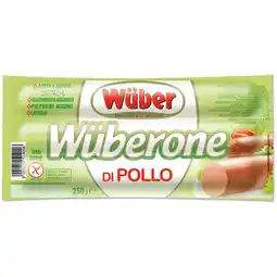 Spazio Conad WÜRSTEL WÜBERONE WÜBER offerta