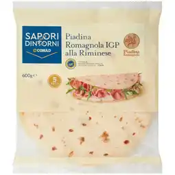Spazio Conad PIADINA ROMAGNOLA IGP ALLA RIMINESE SAPORI & DINTORNI CONAD offerta