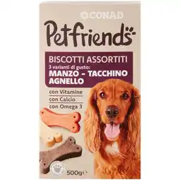 Spazio Conad BISCOTTI CONAD PETFRIENDS offerta