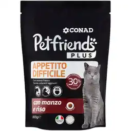 Spazio Conad CROCCHETTE PER GATTI CONAD PETFRIENDS PLUS offerta