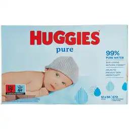 Spazio Conad SALVIETTE BABY PURE HUGGIES offerta